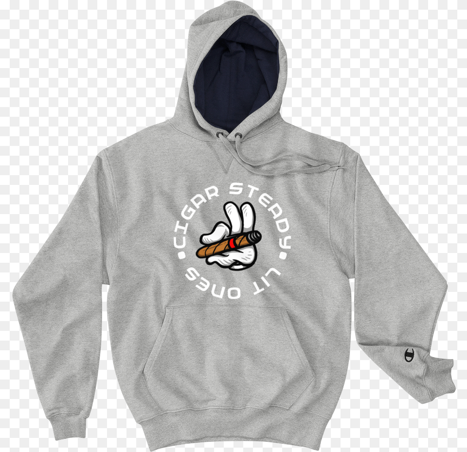 Champion Hoodie, Clothing, Hood, Knitwear, Sweater Free Png Download