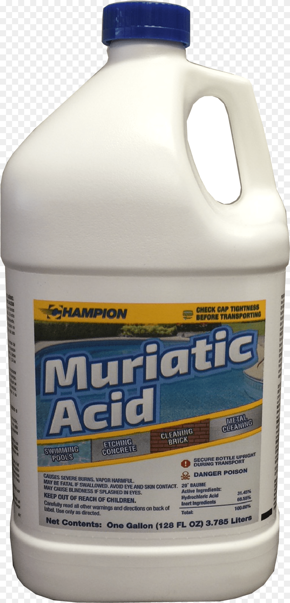 Champion Muriatic Acid Muriatic Acid, Alcohol, Beer, Beverage Free Transparent Png