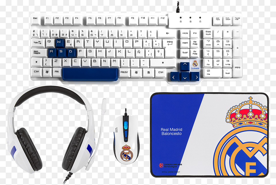 Champion Pack Real Madrid Real Madrid, Computer, Computer Hardware, Computer Keyboard, Electronics Png