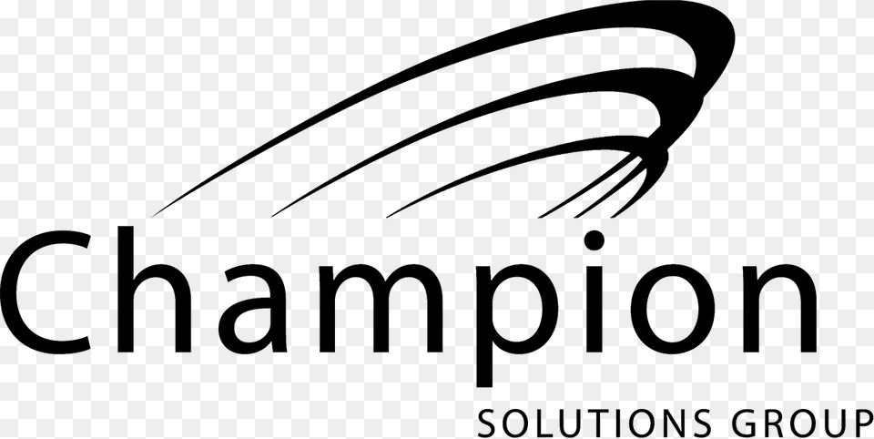 Champion Solutions Group Logo, Gray Free Transparent Png