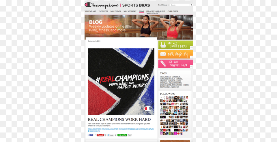 Champion Sports Bras Alyssa Champion, Advertisement, Poster, Adult, Female Free Transparent Png