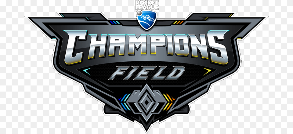 Champions Field Logo Rocket League Champions Field Logo, Badge, Symbol, Emblem, Gas Pump Png