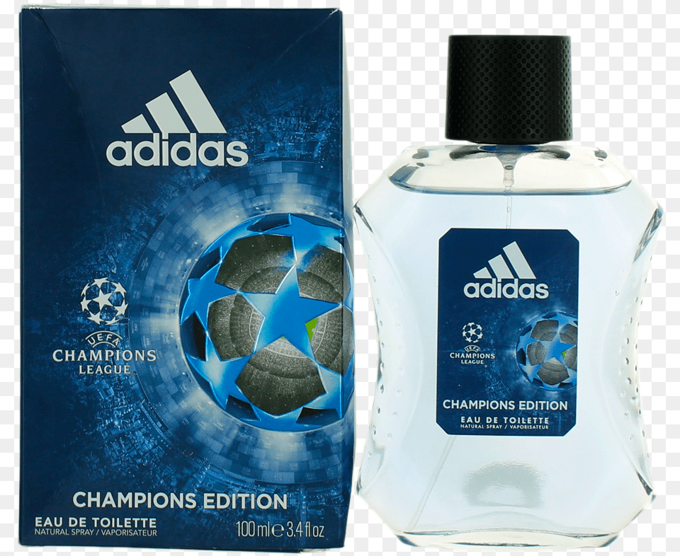 Champions League By Adidas For Men Edt Spray Adidas, Bottle, Aftershave, Cosmetics, Perfume Free Transparent Png