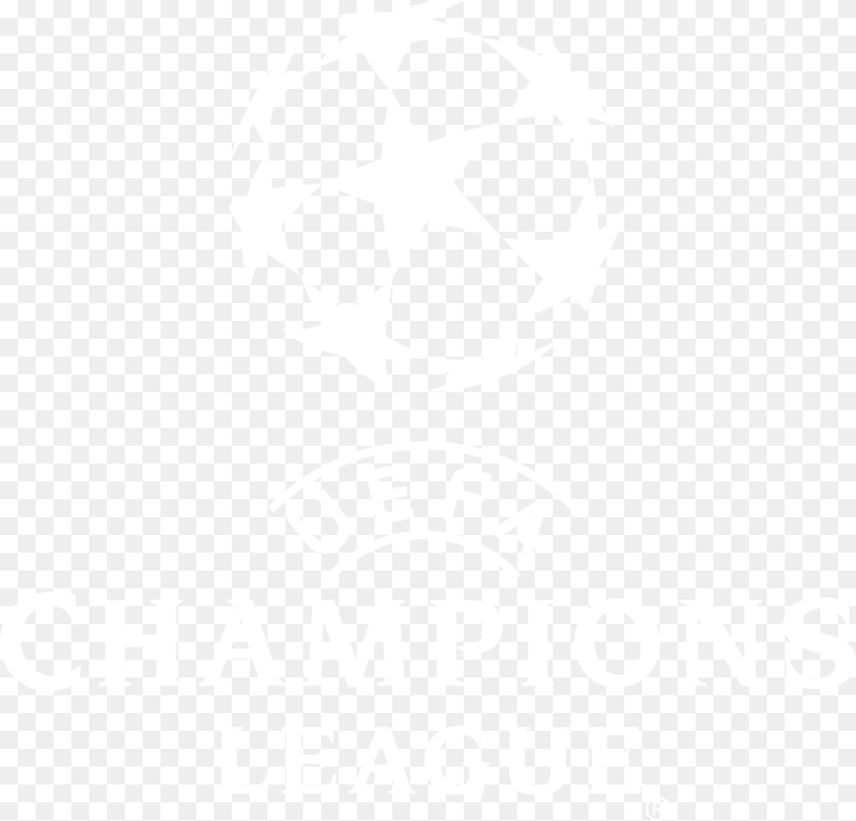 Champions League Logo Uefa Champions League Logo White Transparent, Stencil, Dynamite, Weapon Free Png