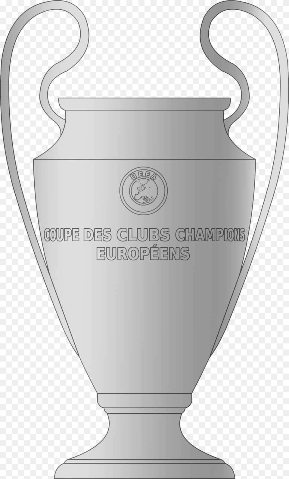 Champions League Trophy Drawing Download Champions League Trophy Drawing, Jar, Pottery, Urn Free Png