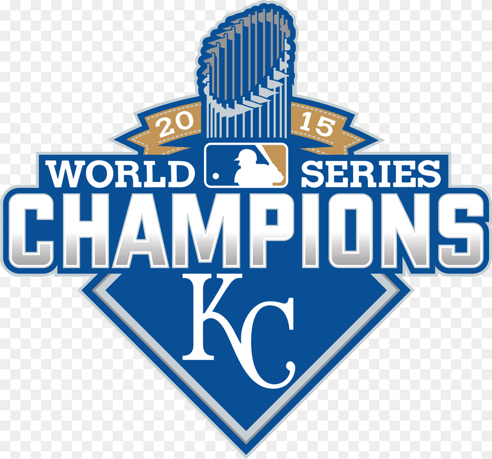 Champions Logo Vector Logo Kansas City Royals World Series, Badge, Symbol, Dynamite, Weapon Png Image
