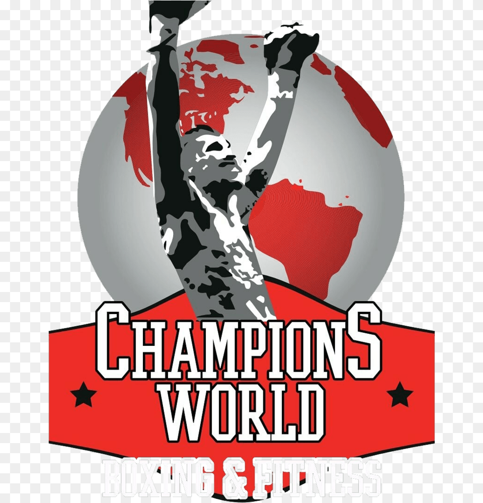 Champions World Boxing Oakland Park Florida, Advertisement, Poster, Person, Face Png