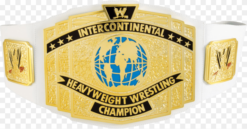 Championship Belt Wwe Belt Intercontinental, Logo, Accessories, Badge, Symbol Free Png