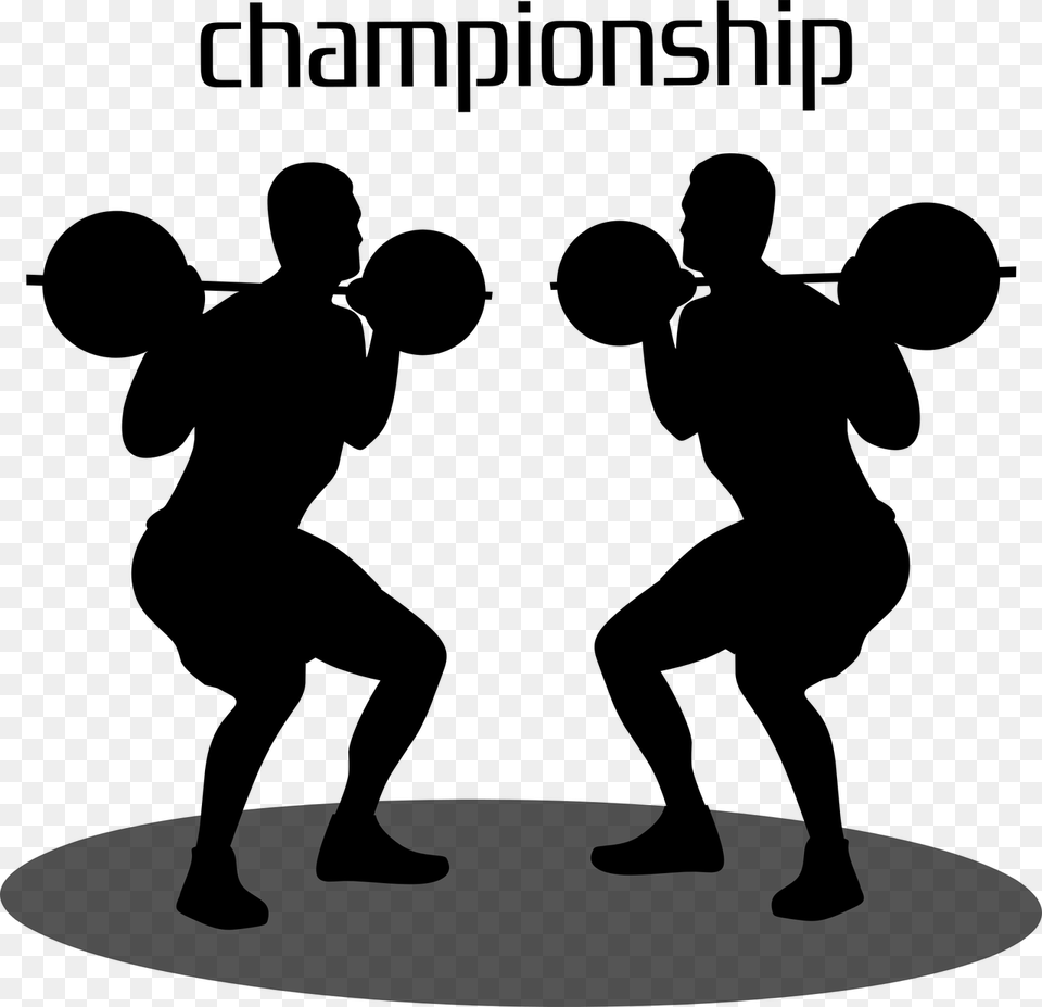 Championship Champions Silhouette, Gray Png Image