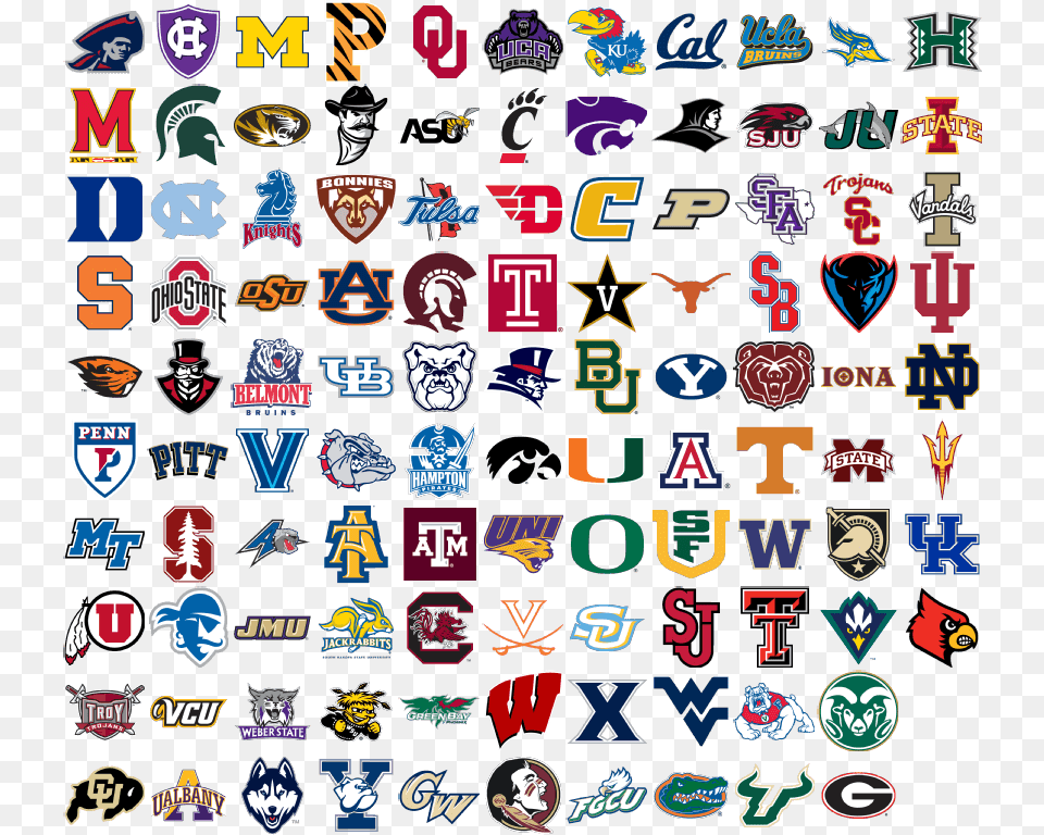 Championship Logo Ncaa March Madness Team Logos, Person, Symbol, Text Png