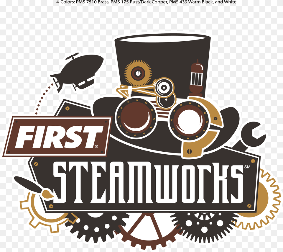 Championship Steamworks Robot Motion First Stronghold, Bulldozer, Machine Free Png