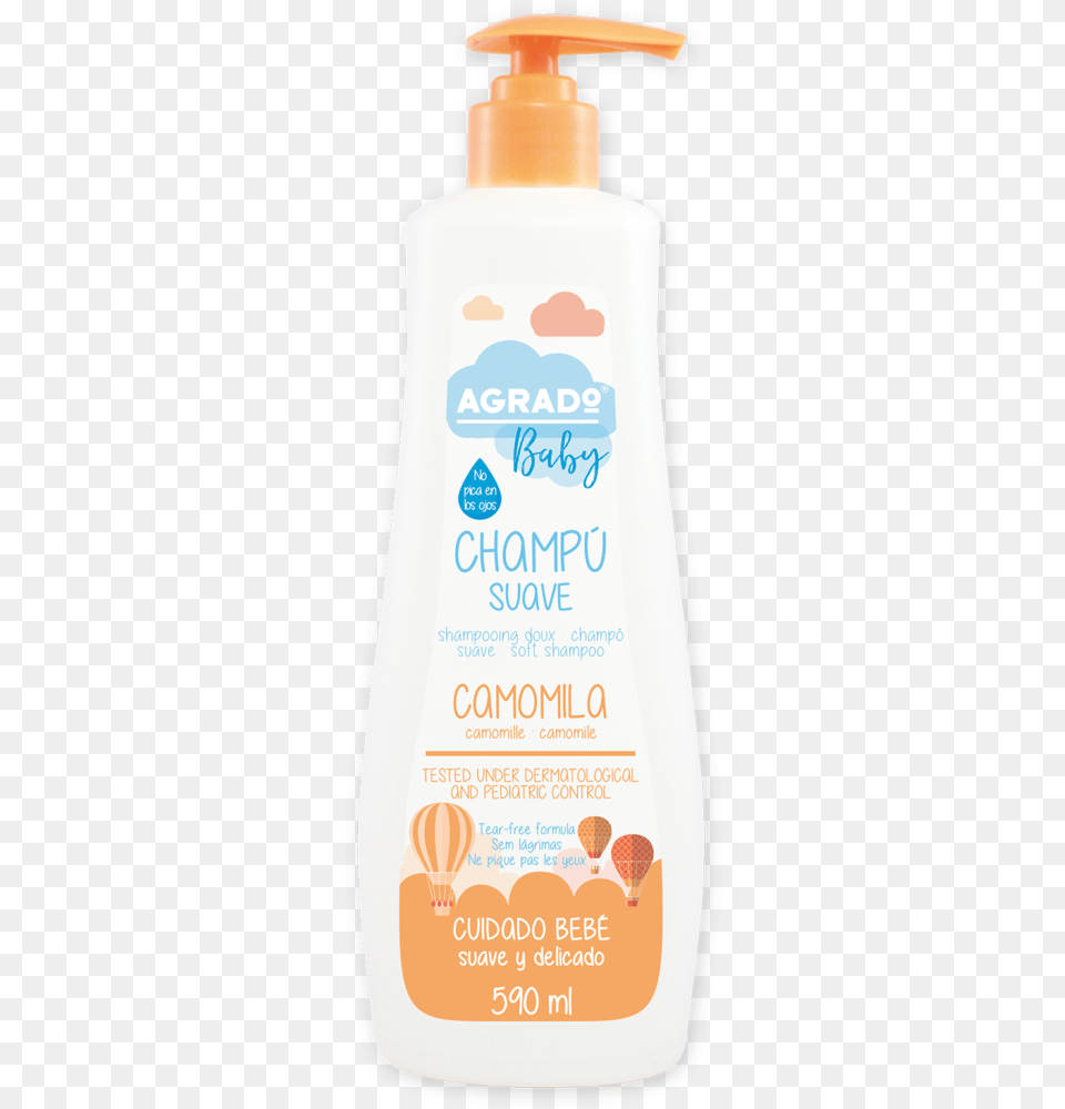 Champo Agrado Baby, Bottle, Lotion, Cosmetics, Sunscreen Free Png Download