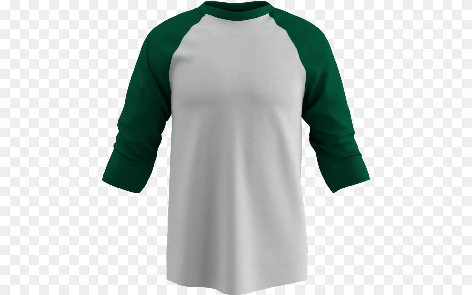 Champro Youth 34 Sleeve Cotton Baseball Jersey Long Sleeved T Shirt, Clothing, Long Sleeve, T-shirt Png Image