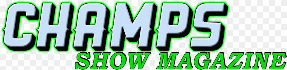 Champs Show Magazine Graphic Design, Green, Text Png Image