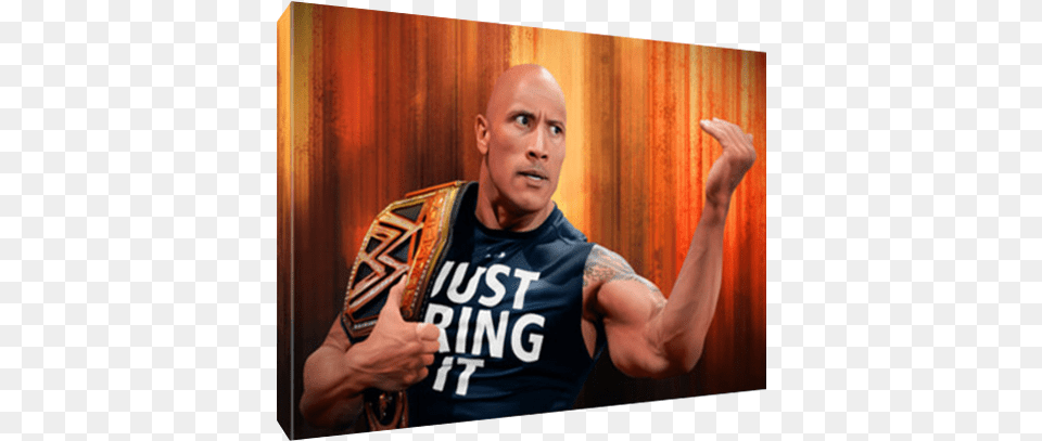 Champs Wwe The Rock, Hand, Body Part, Clothing, Finger Free Png Download