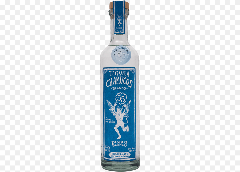 Chamucos Diablo Blanco Tequila, Alcohol, Beverage, Liquor, Gin Free Png Download