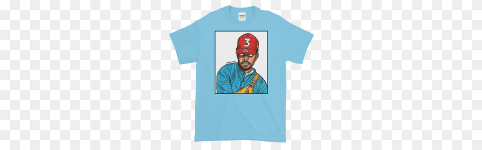 Chance The Rapper Tee Salem, T-shirt, Cap, Clothing, Hat Free Png