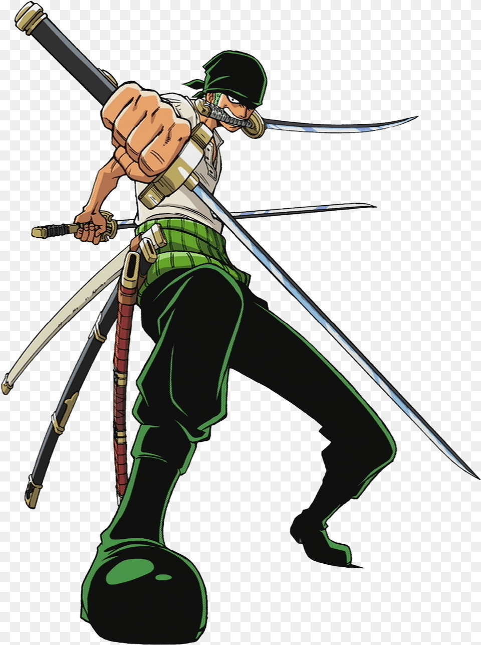 Chances Are You39ve Seen Zoro Somewhere On The Internet One Piece Zoro Pre Timeskip, Sword, Weapon, Person, Face Free Png