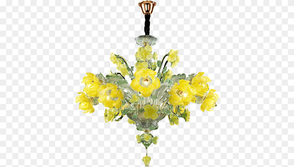 Chandelier, Lamp, Flower, Flower Arrangement, Plant Png Image