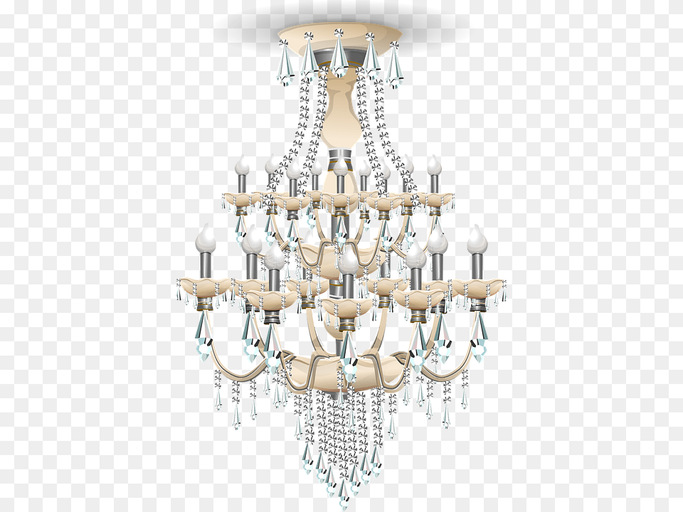 Chandelier Light Lighting Lamp Crystal Hanging Transparent Background Chandelier Free Png