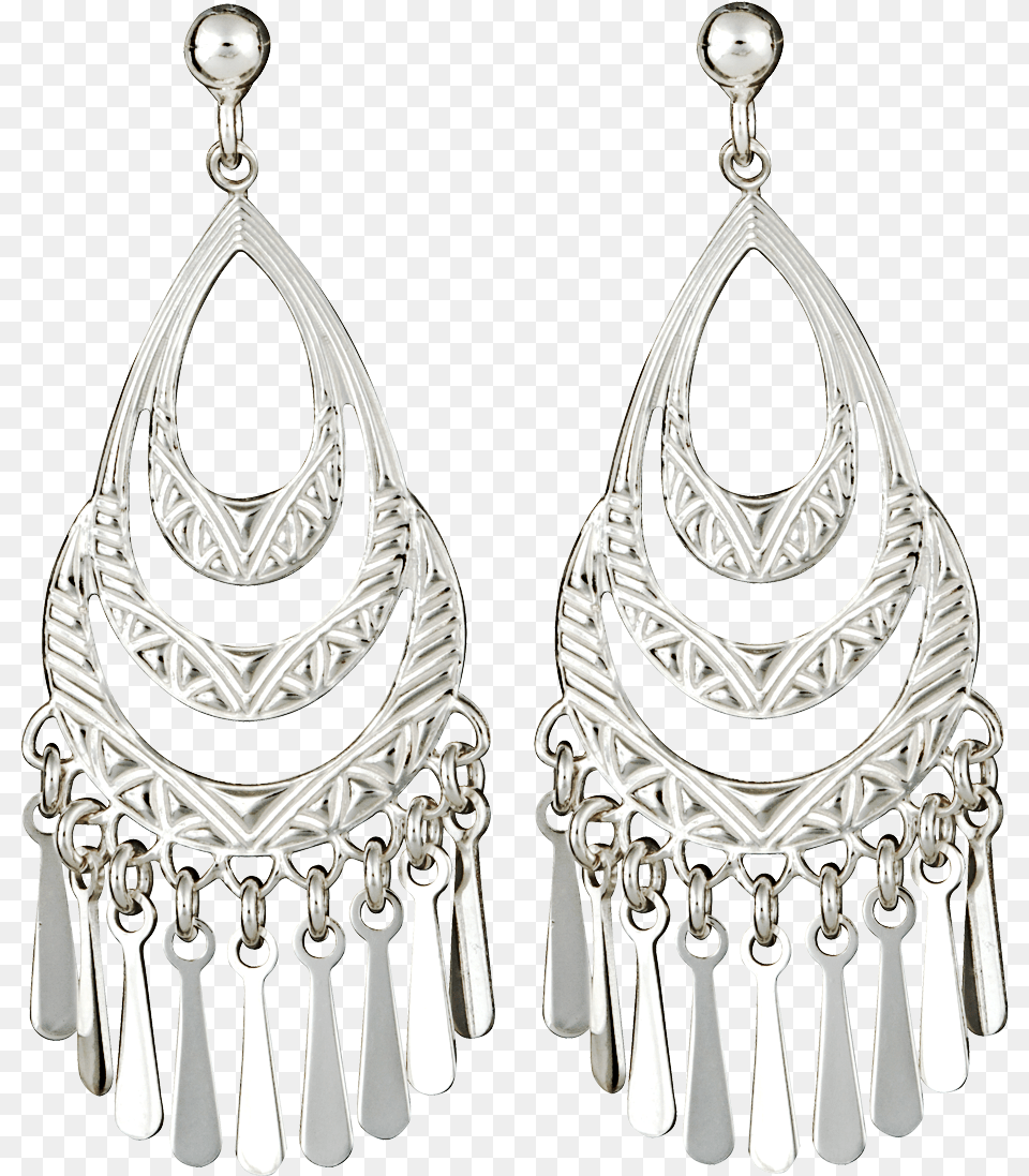 Chandelier Sterling Silver Earrings Artificial Kano Ke Jhumke, Accessories, Earring, Jewelry Png