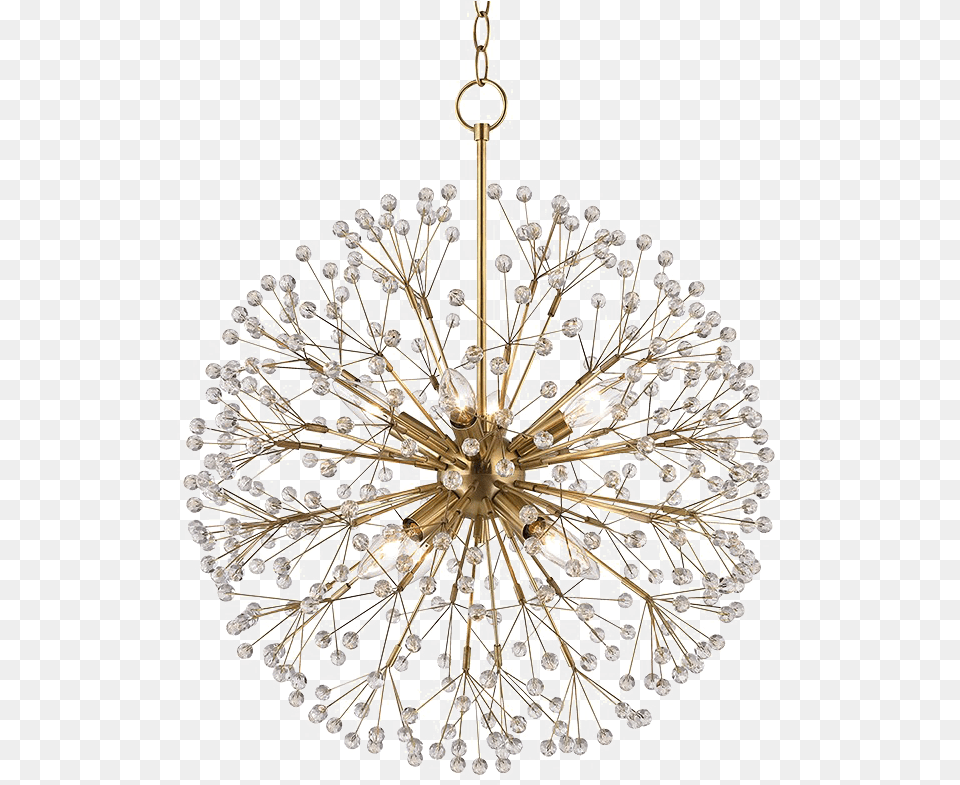 Chandelier Hudson Valley 6020 Agb, Lamp, Accessories Free Transparent Png