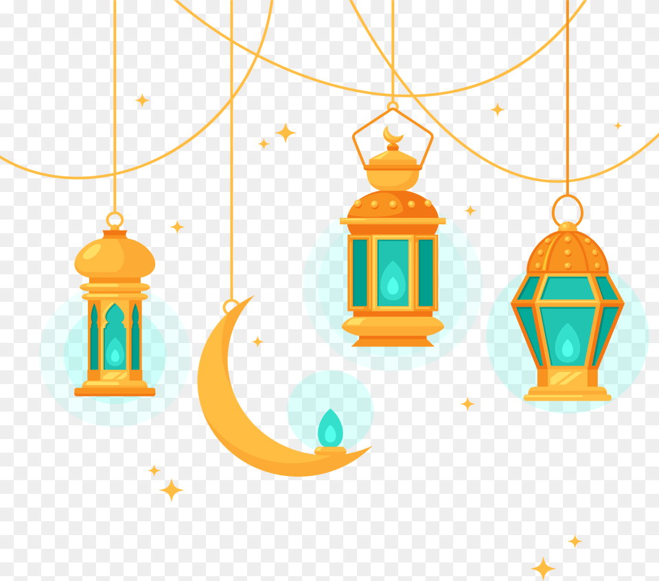 Chandelier Vector Picture Freeuse Library Islamic Lantern Vector, Lamp, Art Free Png Download