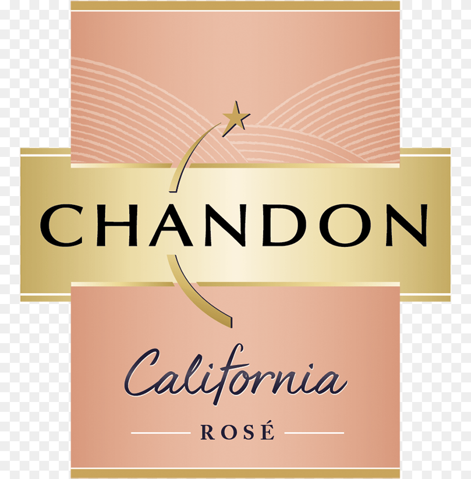 Chandon Rose Label, Book, Publication, Text, Advertisement Png Image