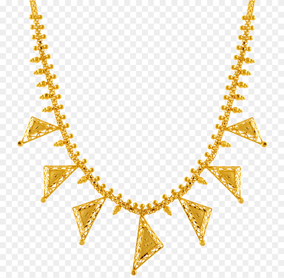 Chandra Jewellers 22k Yellow Gold Neckless Pc Chandra Jewellers, Accessories, Jewelry, Necklace, Diamond Free Png Download