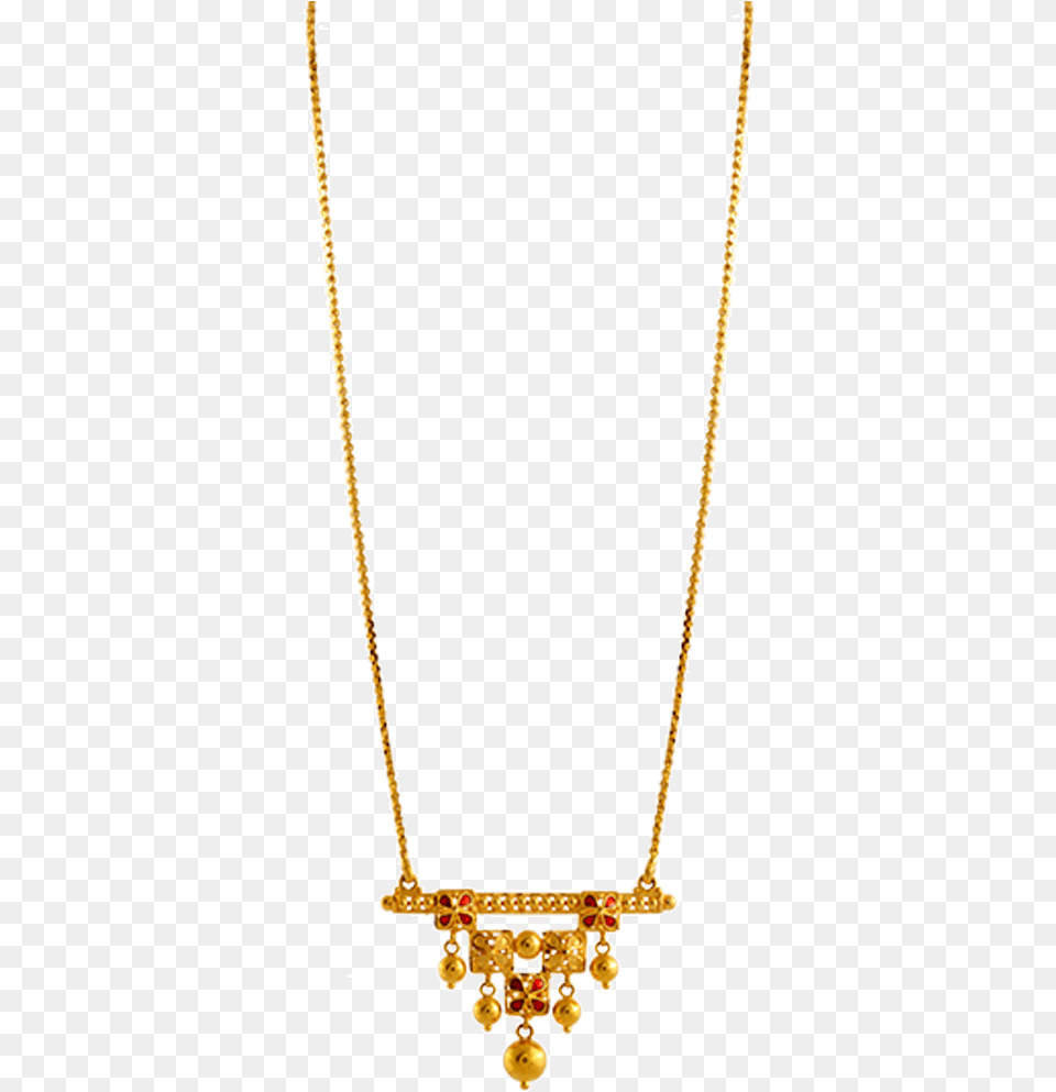 Chandra Jewellers 22k Yellow Gold Neckless Pc Chandra Light Weight Necklace, Accessories, Jewelry, Diamond, Gemstone Free Png