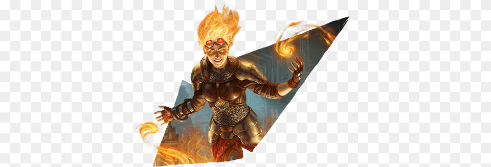 Chandra Magic The Gathering Chandra Flamecaller Promo, Adult, Female, Person, Woman Free Png Download