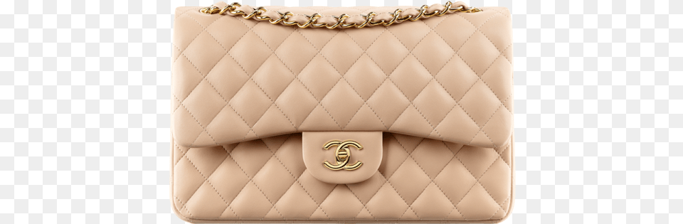 Chanel Chanel Classic Flap Bag Nude, Accessories, Handbag, Purse Free Png Download