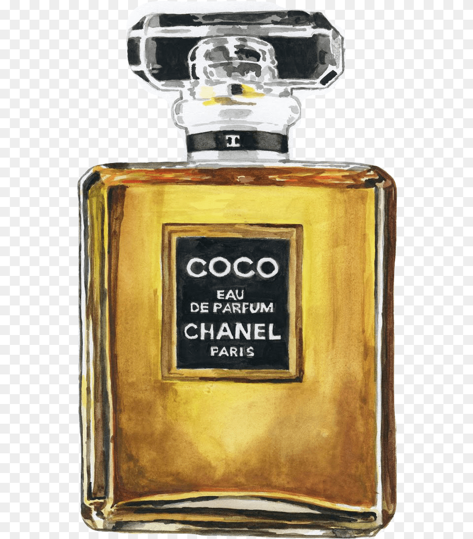 Chanel Clipart Cologne Clipart Of Coco Mademoiselle Perfume, Bottle, Book, Publication, Cosmetics Png