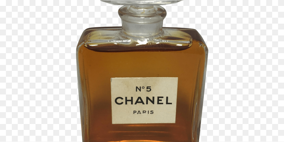 Chanel Clipart Vintage Perfume Bottle Chanel No, Cosmetics, Business Card, Paper, Text Png