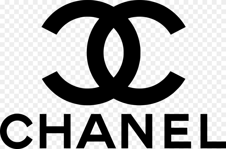 Chanel Logo, Gray Free Png