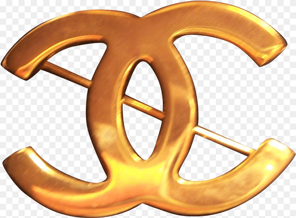 Chanel Logo Gold Accessories, Buckle Free Transparent Png