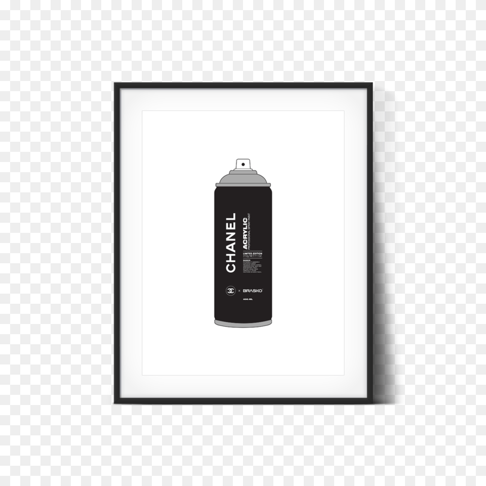 Chanel Spray Paint Poster Antonio Brasko, Can, Spray Can, Tin, Electronics Png Image