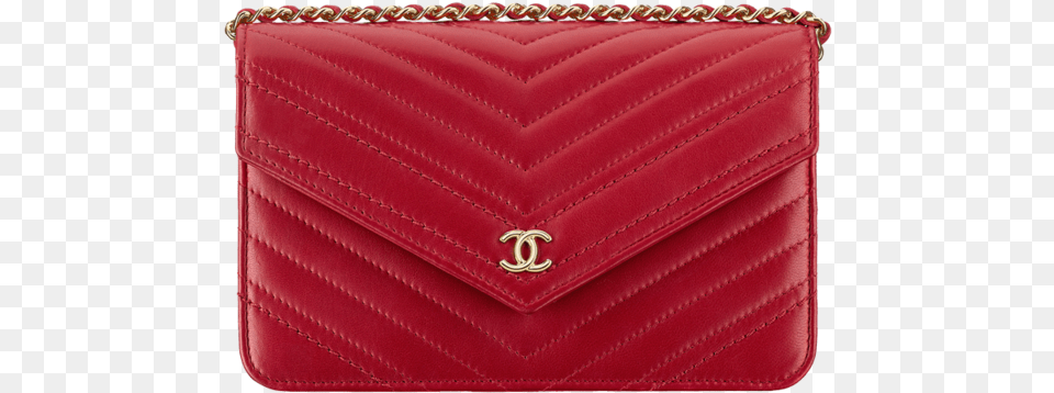 Chanel Wallet On Lambskin Tone Metal Red Wallet, Accessories, Bag, Handbag, Purse Png