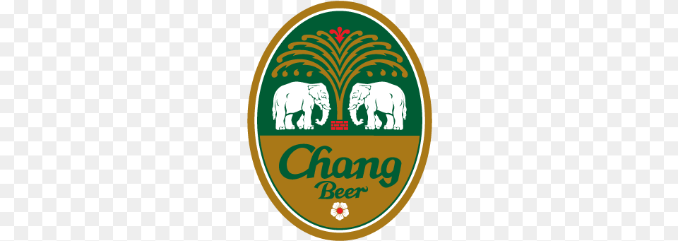 Chang Beer Logo Vector, Badge, Symbol, Animal, Elephant Png Image