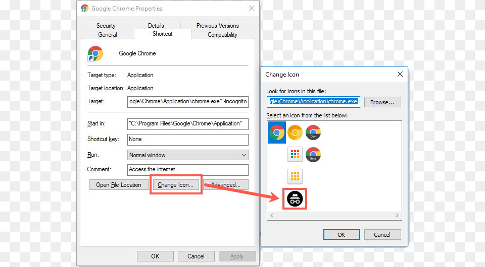 Change Chrome Icon To Incognito Computer Icon, File, Page, Text, Electronics Png