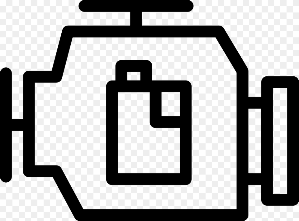 Change Engine Oil Icon Download, Stencil, Gas Pump, Machine, Pump Png Image