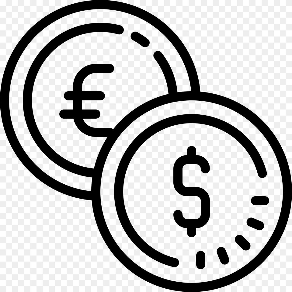 Change Icon Currency, Gray Free Png