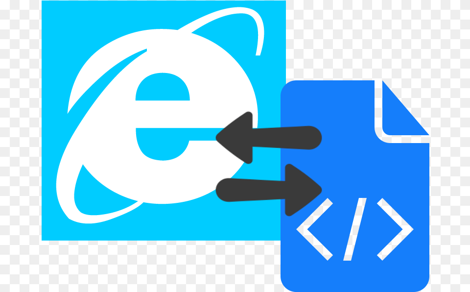 Change View Source Editor In Internet Explorer And Internet Explorer Gold Logo, Animal, Fish, Sea Life, Shark Free Transparent Png