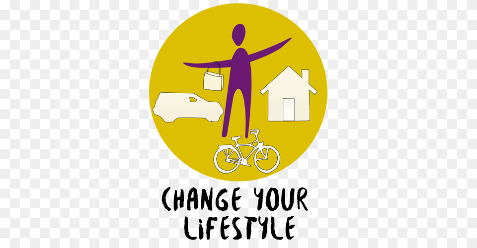 Change Your Lifestyle And Your Community Development And Peace, Bicycle, Vehicle, Transportation, Wheel Free Transparent Png
