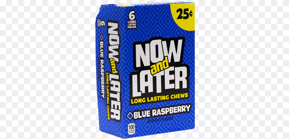Changemaker Now Amp Later Pre Priced 25 Cents 24 Ferrara Candy Co Now And Later Cherry Flavoured Fruit, Gum, Can, Tin Free Png