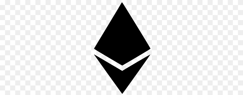 Changing The Ether Symbol From To Virgil Griffith Medium, Triangle, Bow, Weapon Png Image
