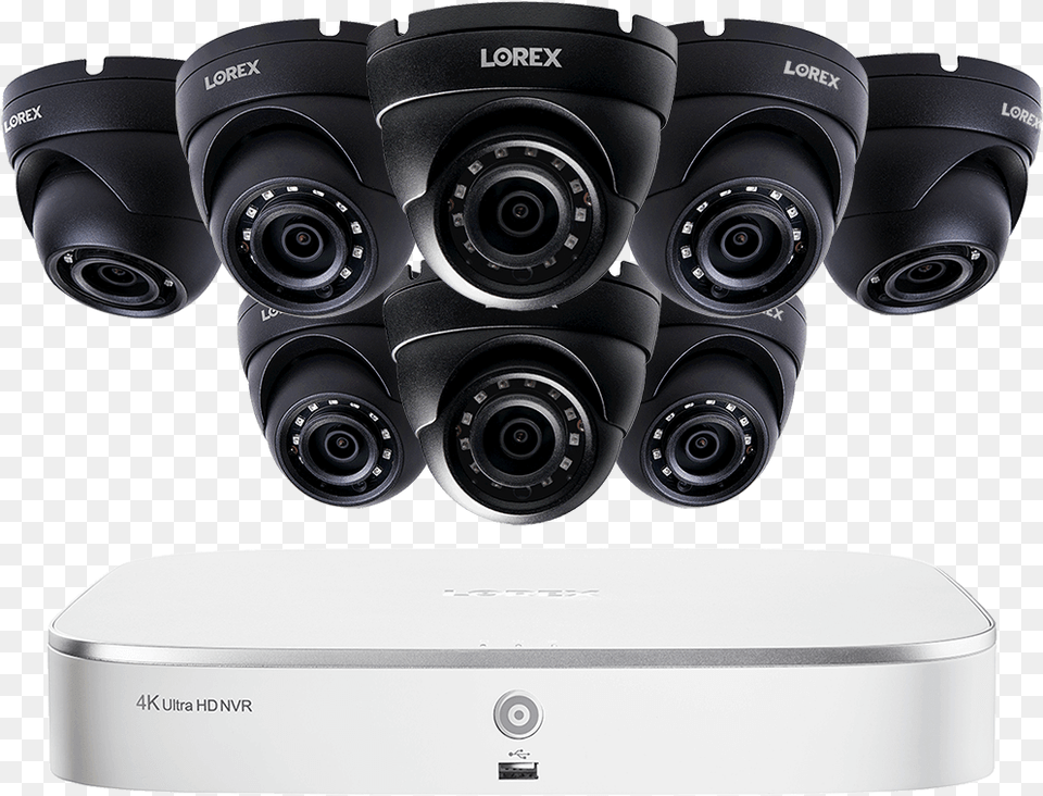 Channel 2k Resolution Ip Security Camera System With Ip Camera, Electronics, Machine, Wheel Free Transparent Png