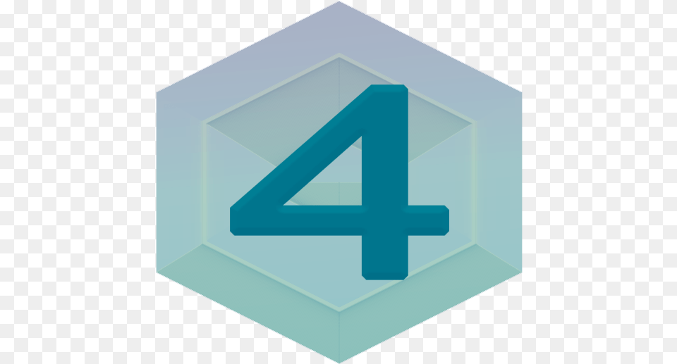 Channel 4 Logo Sign, Symbol, Text, Triangle, Number Png Image