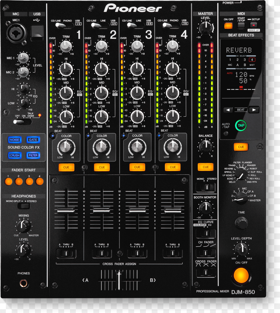 Channel Digital Mixer Pioneer Djm, Text Png Image