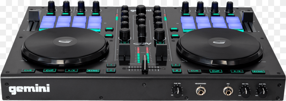 Channel Dj Controller Dj Console, Cd Player, Electronics Free Png Download